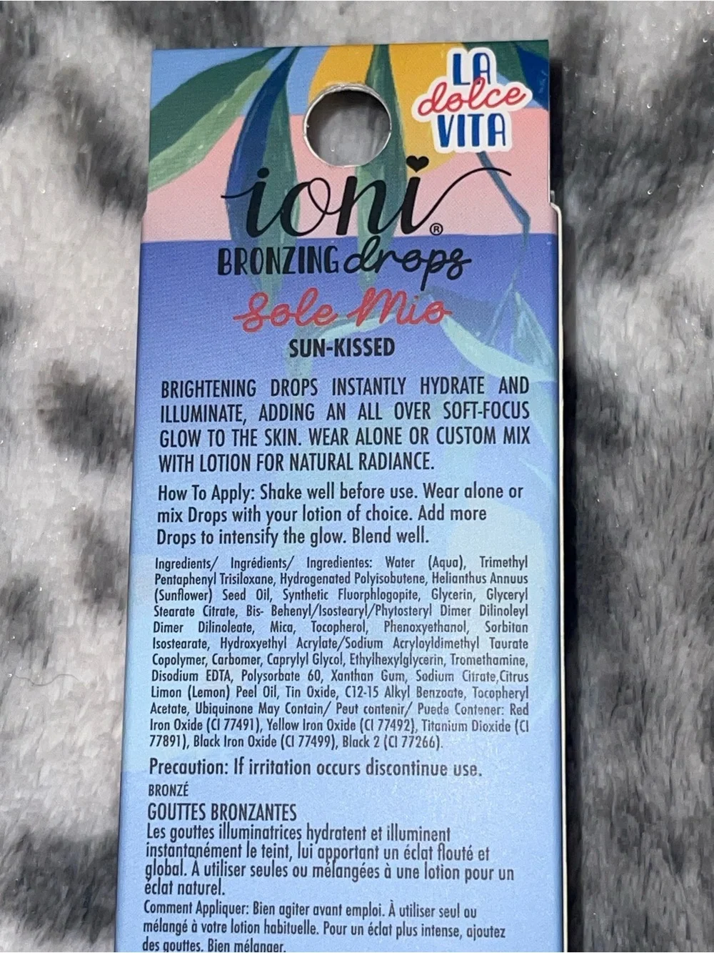 Ioni bronzing drops